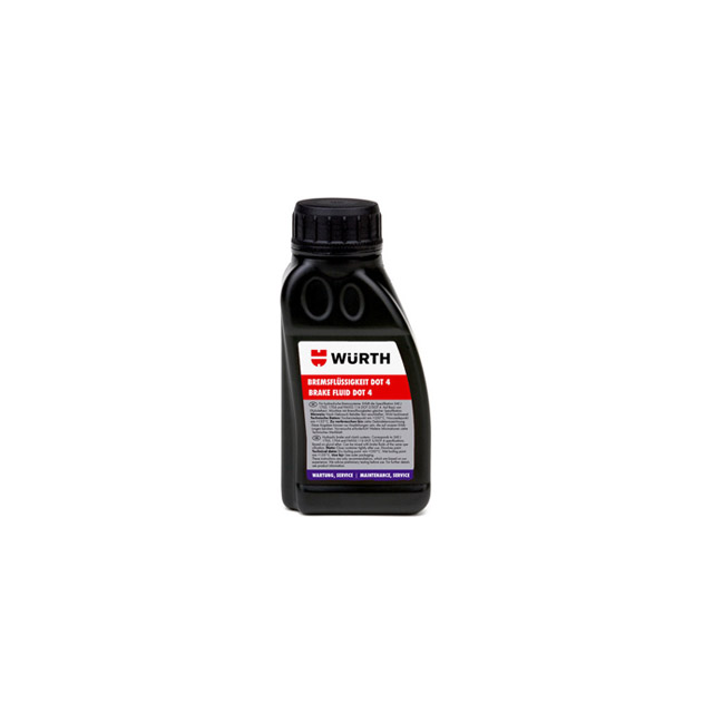 Lubricante Aceite Liquido de Freno Dot 4 Wurth 250 ml
